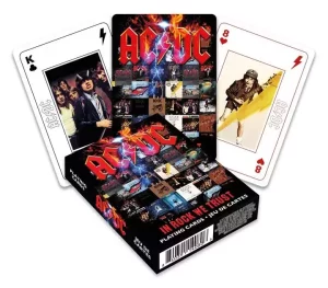 Mazzo di Carte AC/DC In Rock We Trust