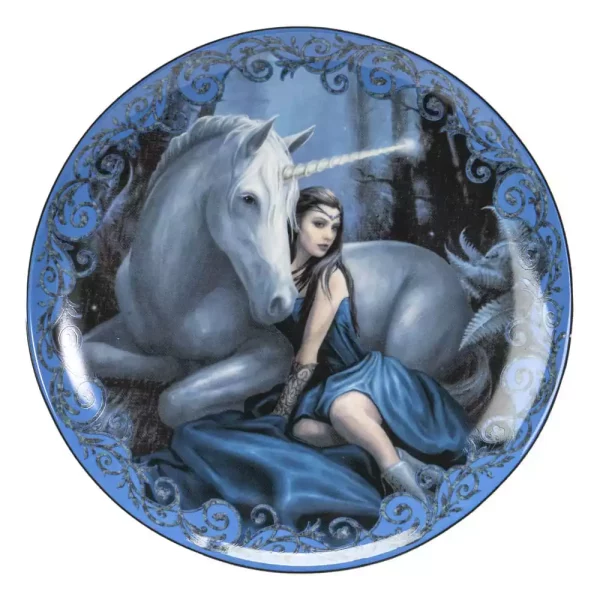 anne-stokes-plates-4-pack-unicorn-and-maiden-1751285847-3 anne-stokes-plates-4-pack-unicorn-and-maiden-1751285847-3