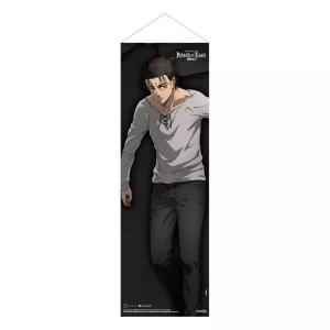 Attack on Titan: Wallscroll Eren Jaeger 30 x 90 cm