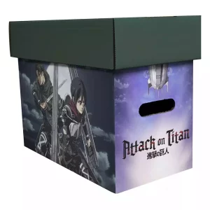 Scatola Porta Fumetti Attack on Titan 60 x 50 x 30 cm