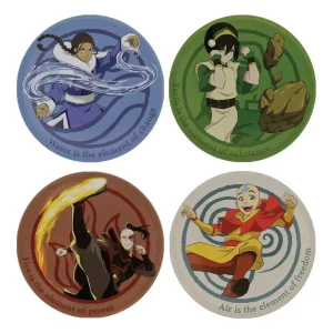 Sottobicchieri 4pz Avatar - L'ultimo bender