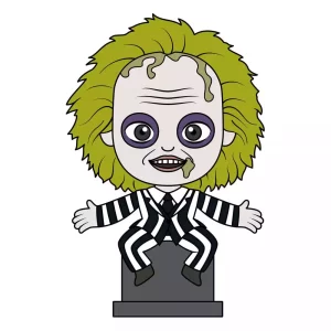 Magnet 3D Beetlejuice sulla Tomba