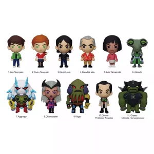 Ben 10: Display 24 Clip per Borse 3D in PVC