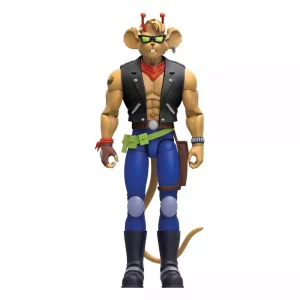 Action Figure Throttle dai Topi Biker dello Spazio, 18 cm