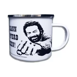 Tazza Smaltata Bud Spencer Pferd Faust
