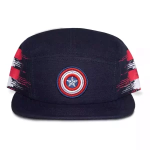 Cappello Snapback Ufficiale Captain America Brave New World Scudo 6 Pannelli