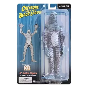 Creatura della Laguna Nera - Action Figure 20 cm (Bianco e Nero)