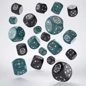 Dadi Crosshairs Compact D6 Tempestosi & Neri (20)