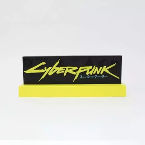 Cyberpunk 2077 Lampada LED Logo 22 cm