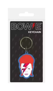 David Bowie Portachiavi Gomma Aladdin Sane 6 cm