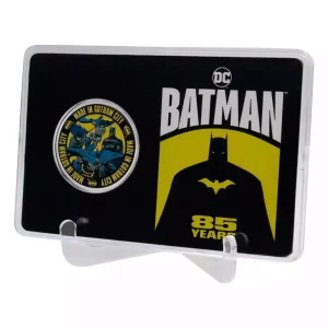DC Comics Moneta Collezionabile Batman 85° Anniversario Edizione Limitata