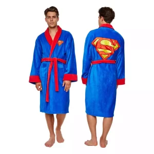 Accappatoio in Fleece Superman