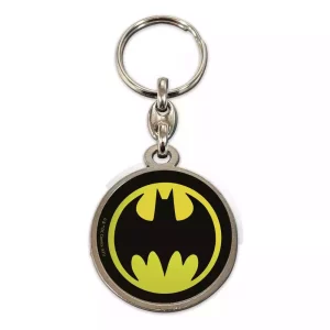 Portachiavi in Metallo Logo Batman 7 cm