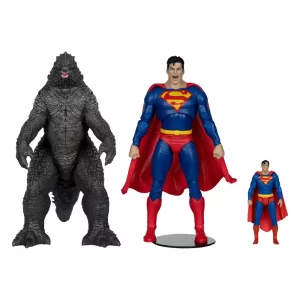 Action Figure 2-Pack DC Justice League vs. Godzilla vs. Kong - Superman vs. Godzilla (30 cm)
