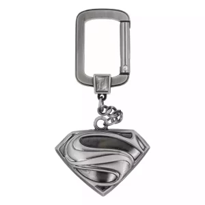 Portachiavi in Peltro Logo Superman Justice League
