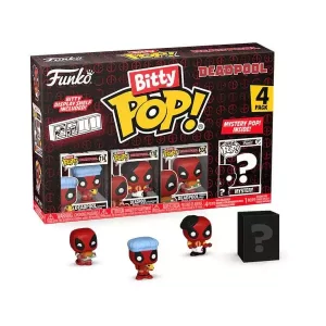 Deadpool Bitty POP! Vinyl Figure 4-Pack Bagnetto 2,5 cm