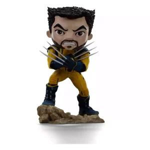 Deadpool & Wolverine Mini Co. PVC Figure: Wolverine Senza Maschera da 14 cm