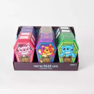 Deddy Bears Serie 3: Figure Plush da 15 cm con Coffret e Certificato di Morte (12)