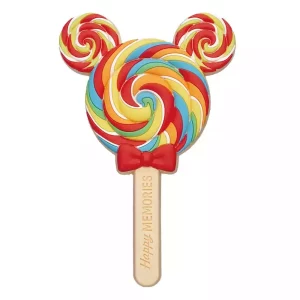 Magnete Disney Soft Touch Mickey Lollipop Rosso
