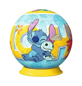 Puzzle 3D Disney Stitch: Sfera da 73 pezzi