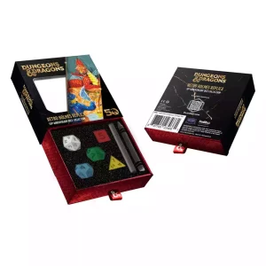 Set di Dadi Dungeons & Dragons 50° Anniversario: Replica Retro di Holmes