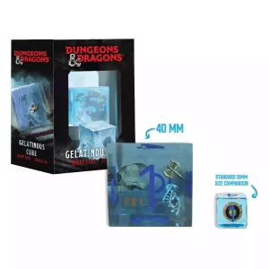 Dado D&D Gelatinous Cube 4 cm