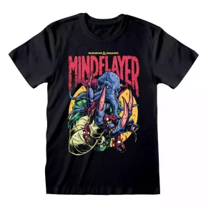T-Shirt Dungeons & Dragons Mindflayer Colour Pop Taglia M