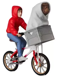 E.T. l'Extra-Terrestre UDF Mini Figure: E.T. & Elliot in Bici, 9 cm