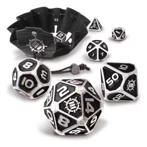 Set di Dadi RPG in Metallo Enhance Tabletop – Edizione Collezionisti (7)