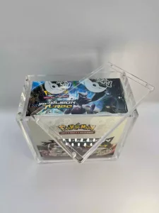 Custodia Display in Acrilico Evoretro Ver. 2 Magnetica per Booster Boxes / Elite Trainer Boxes