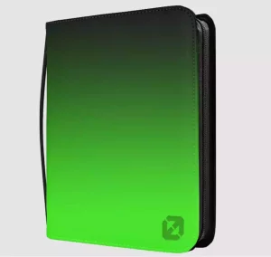 EVORETRO Shield+ Binder per Carte 216 Toploader - Verde Neon