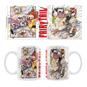 Tazza in Ceramica Fairy Tail Natsu in Stile Manga
