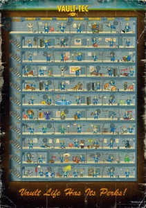 Puzzle Fallout 4 Perk Poster da 1000 pezzi