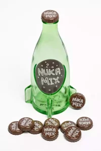 Set Bottiglia di Vetro e Tappi Nuka-Mix Fallout