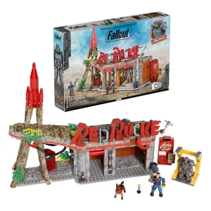 Set di Costruzione MEGA Fallout Red Rocket Truck Stop