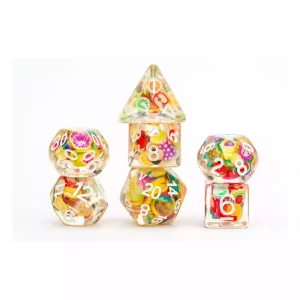 FanRoll Set Dadi da Gioco a Frutta (7)