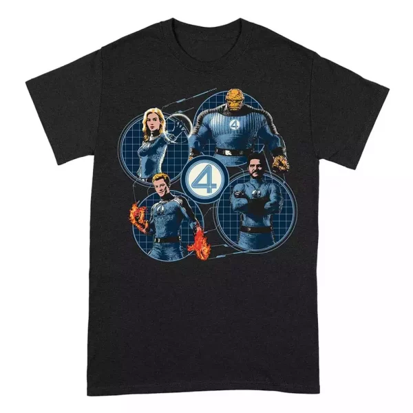 fantastic-four-t-shirt-group-grid-circle-size-s-1751286337-0