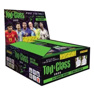 FIFA Top Class 2025 Trading Cards Fat Packs Display (10)