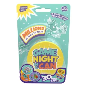 Gioco di Carte per Feste 'Game Night in a Can' - Versione Tedesca