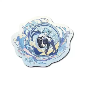 Tappetino Mouse Genshin Impact Windblume's Breath Eula 25 cm