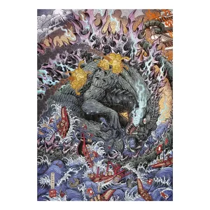 Godzilla: Stampa d'Arte Edizione Limitata 42 x 30 cm