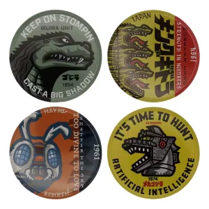 Godzilla Sottobicchieri 4 Pezzi