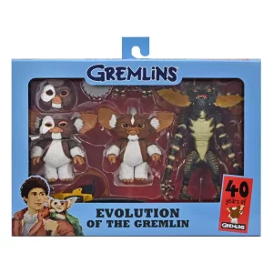 Gremlins Set da Collezione 40° Anniversario: Evoluzione di un Gremlin (18 cm)