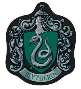 Tappeto Harry Potter Stemma Serpeverde 84 x 100 cm
