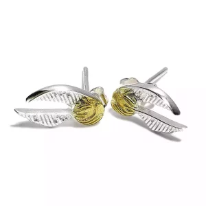 Orecchini a Stud della Scimmia d'Oro di Harry Potter (Argento Sterling)