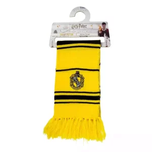 Sciarpa Tassorosso Harry Potter Strisce Sottili (160 cm)