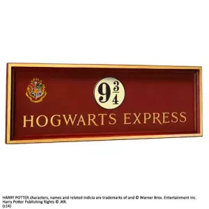 Plaque Murale Harry Potter: Treno di Hogwarts, 56 x 20 cm