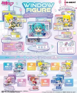 Hatsune Miku: Mini Figure da Collezione 6 cm - Set di 6