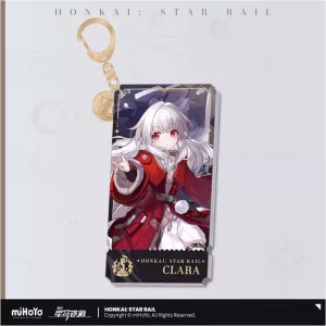 Portachiavi Acrilico Clara da 9 cm - Honkai: Star Rail