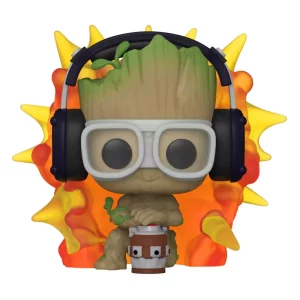 I Am Groot POP! Vinyl Figure - Groot con detonatore, 9 cm